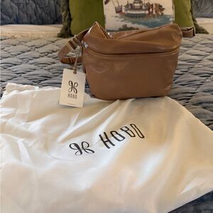 HOBO Brown Leather Hobo Bag